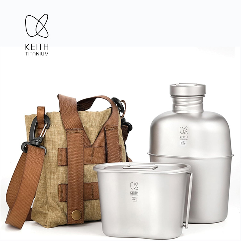 KEITH Kit de cantine en titane - Camping Cooking Kits avis et prix