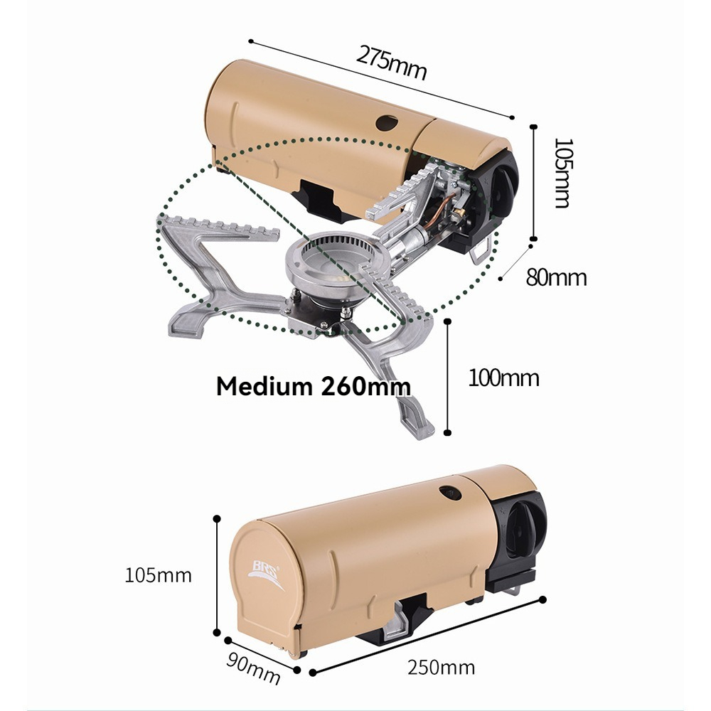 BRS-99 Camping en plein air Po - Camping Cooking Burner avis et prix