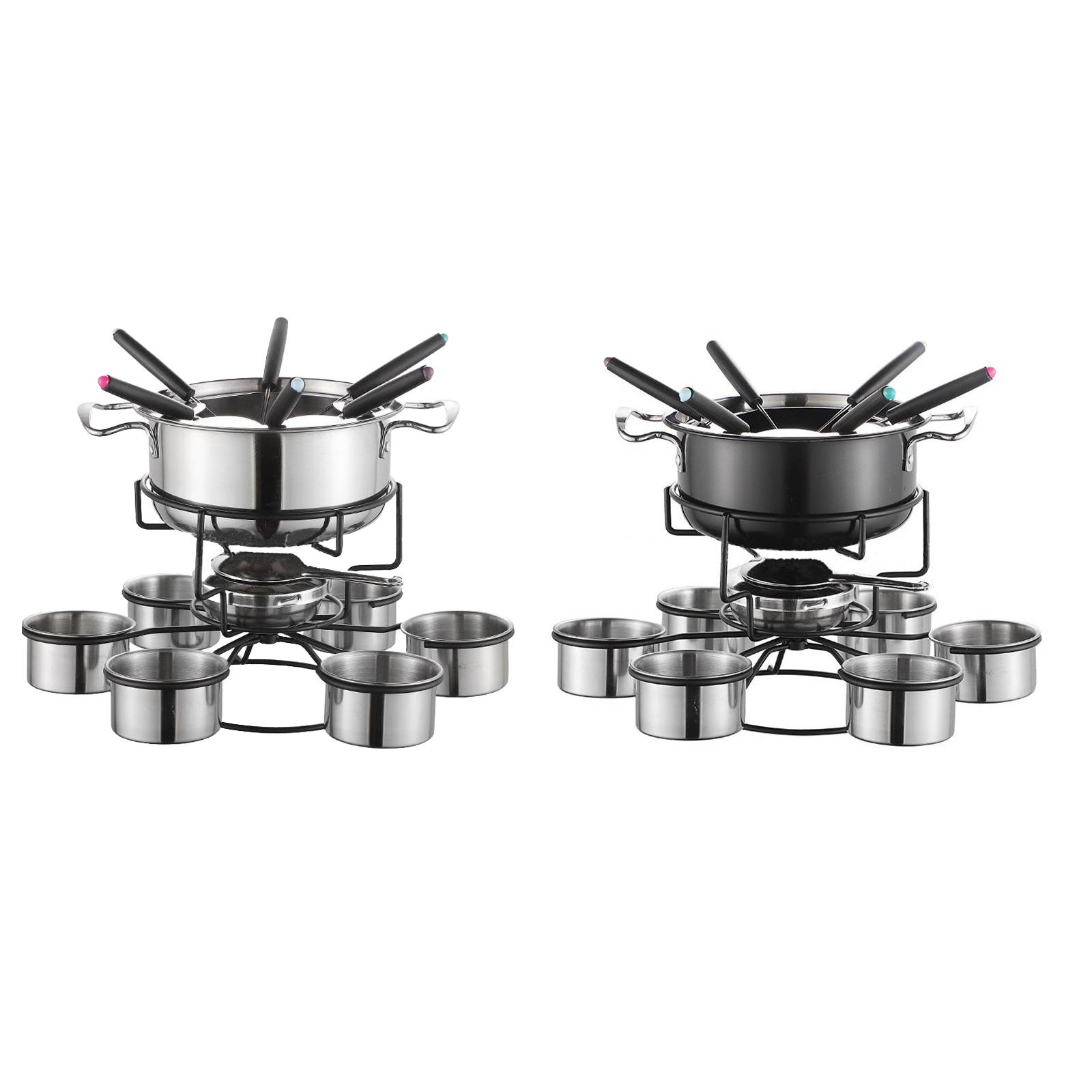 Ensemble de fondue multifoncti - Camping Cooking Set Stainless Steel avis et prix