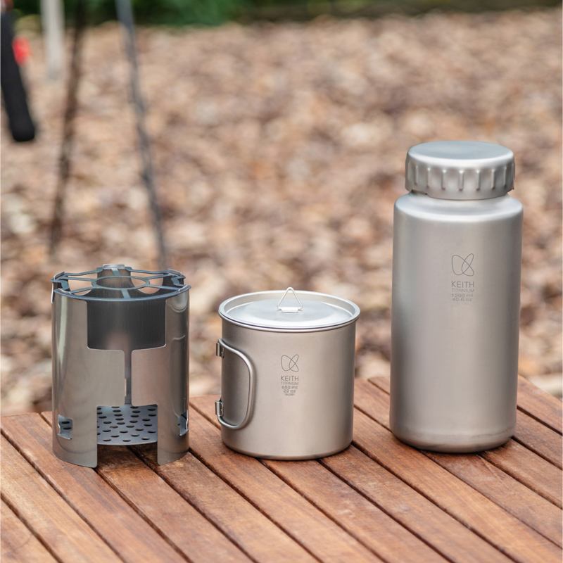 KEITH Ensemble de camping en t - Camping Outdoor Cooking Equipment avis et prix