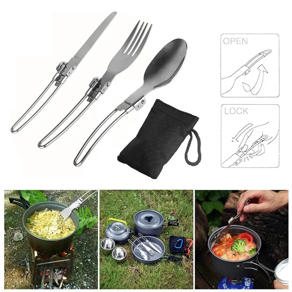 1 ensemble de cuisine de pique - Camping Cooking Knife Set avis et prix