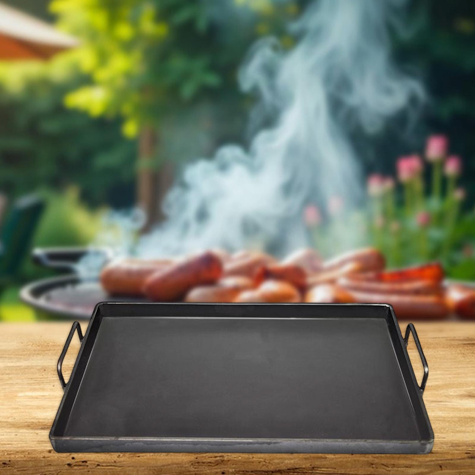 1 plaque de cuisson en fonte,  - Camping Cooking Frying Pan avis et prix
