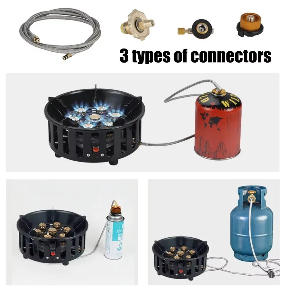 Réchaud de camping 21000W à 7  - Camping Cooking Burner avis et prix