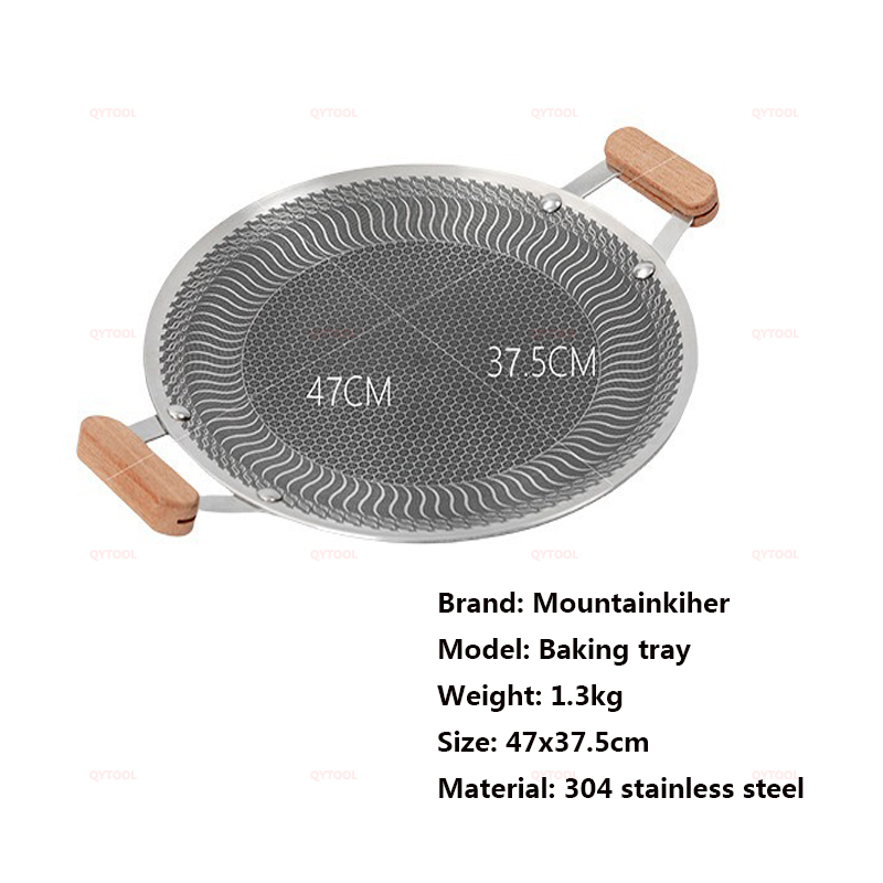 Poêle de camping en acier inox - Camping Cooking Frying Pan avis et prix
