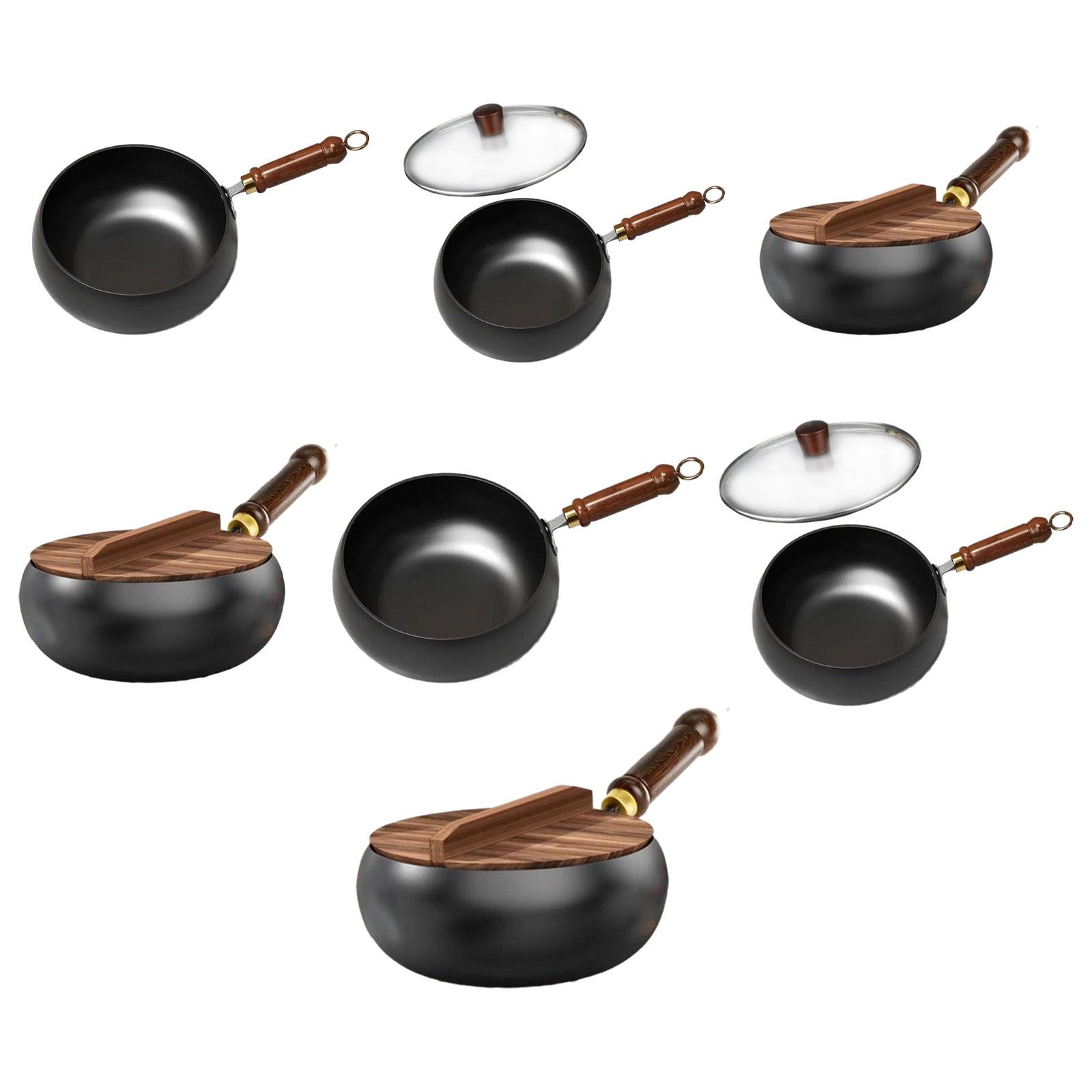 Wok antiadhésif, cuisinière à  - Camping Cooking Frying Pan avis et prix