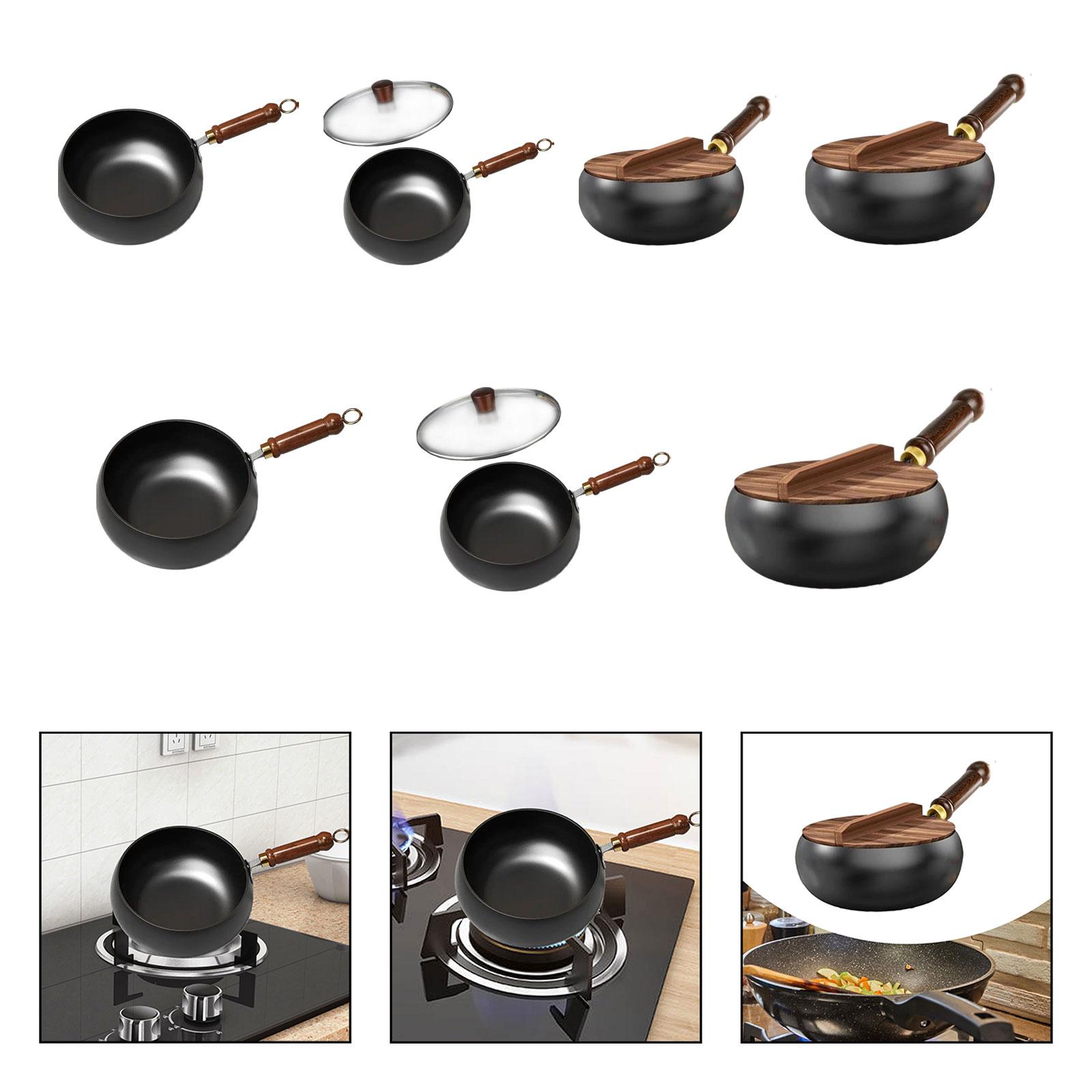 Wok antiadhésif, cuisinière à  - Camping Cooking Frying Pan avis et prix