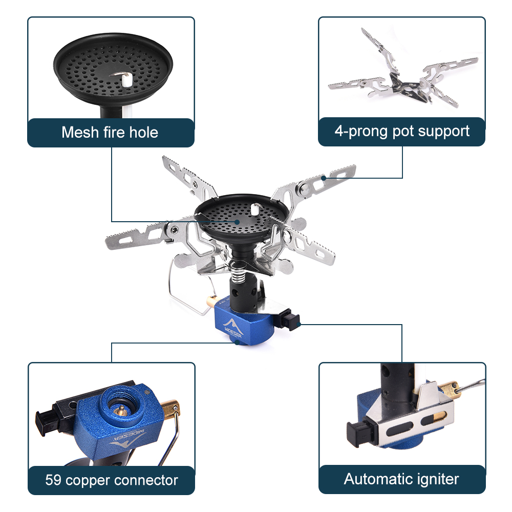 Réchaud à gaz de camping extér - Camping Cooking Burner avis et prix