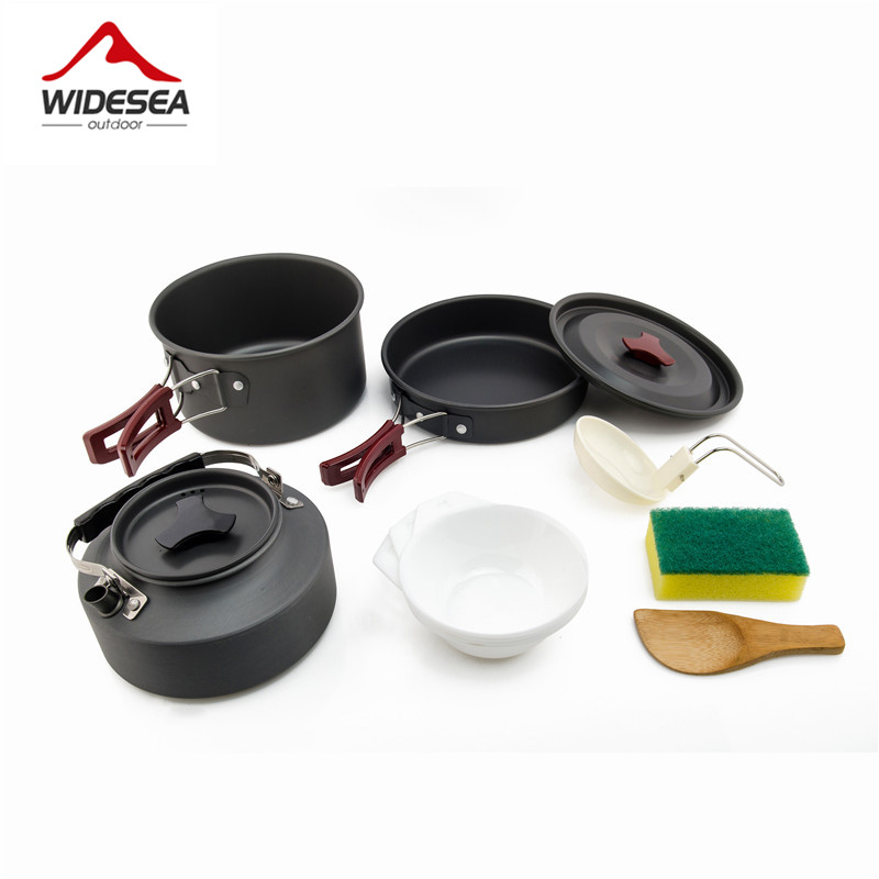 Widesea – ensemble d'ustensile - Camping Cooking All In One avis et prix