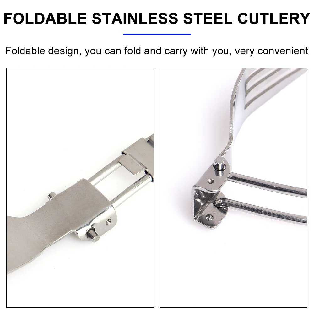 3 pièces 1 ensemble portable c - Camping Cooking Set Stainless Steel avis et prix