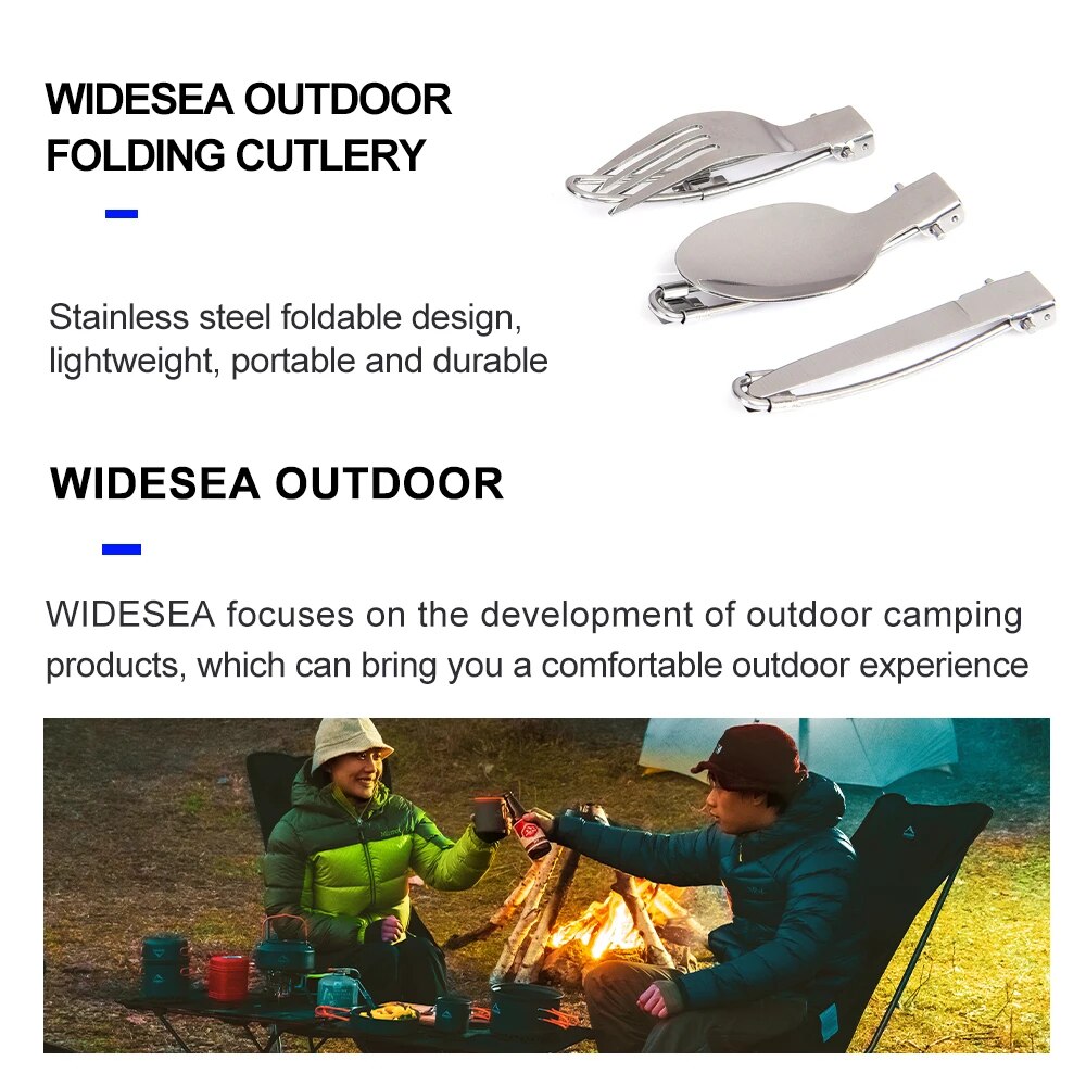 3 pièces 1 ensemble portable c - Camping Cooking Set Stainless Steel avis et prix