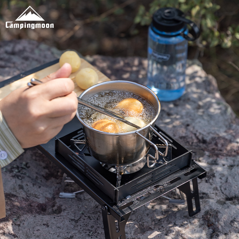 CAMPINGMOON Bol de camping por - Camping Cooking Set Stainless Steel avis et prix