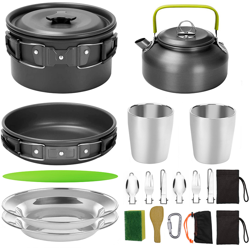 1 Ensemble de cuisine de campi - Camping Cooking Knife Set avis et prix