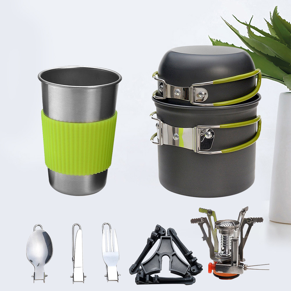 Ensemble de cuisine de camping - Camping Cooking Set Lightweight avis et prix